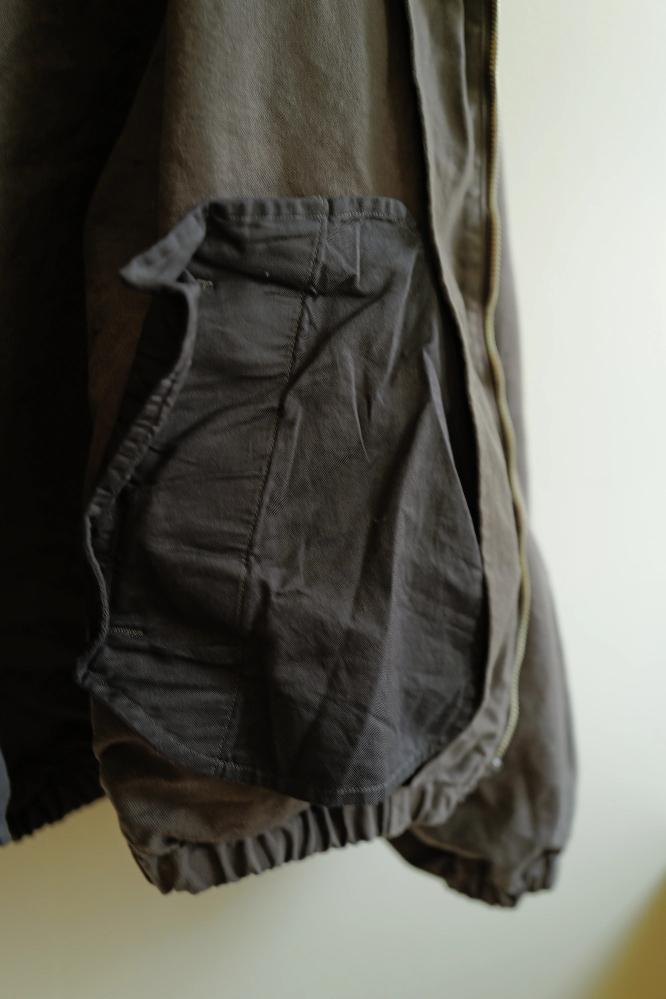 refomed "KINCHAKU" DUCK HOODE — 2