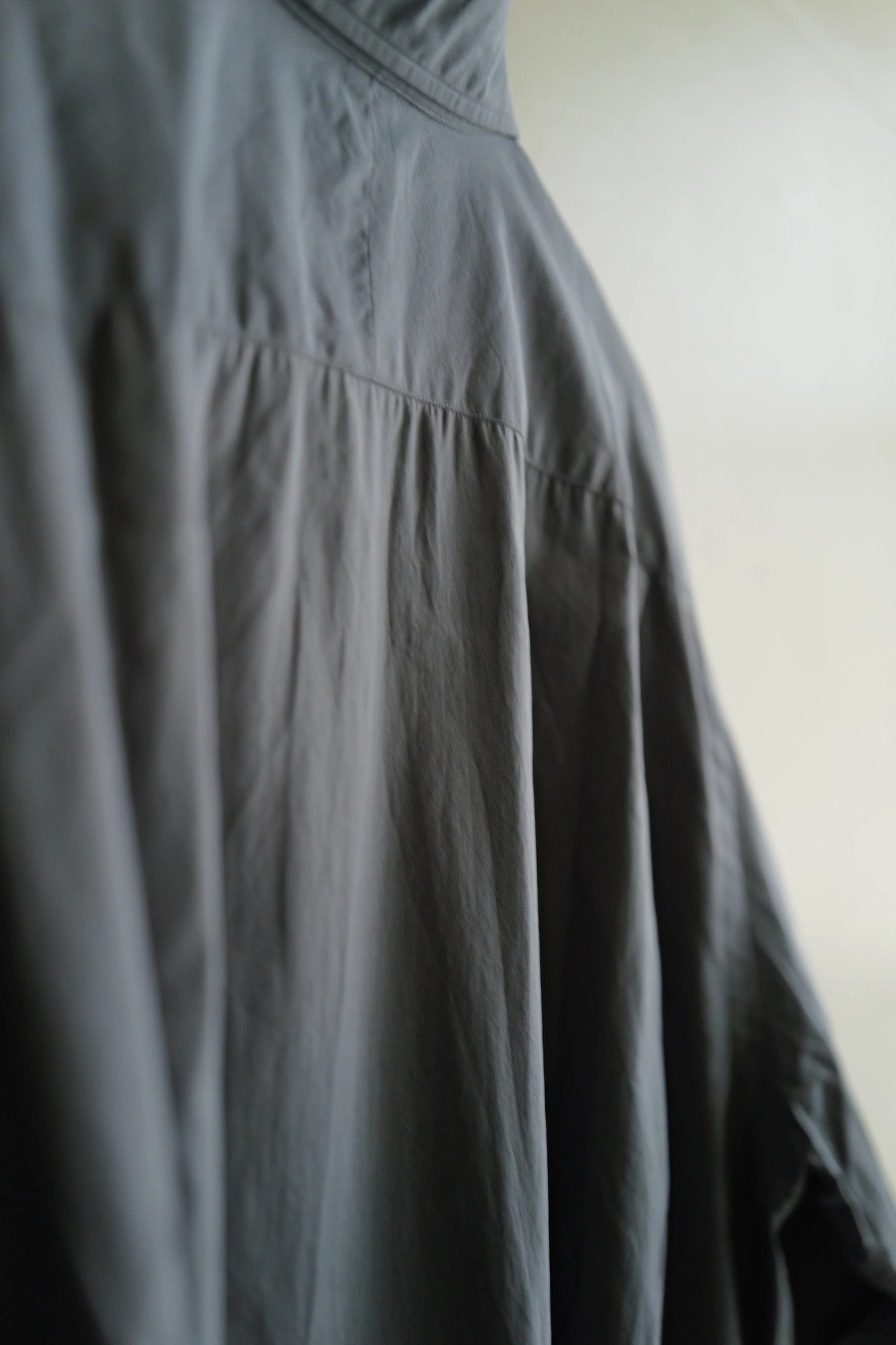 AURALEE Washed Finx Twill Shirt — 5