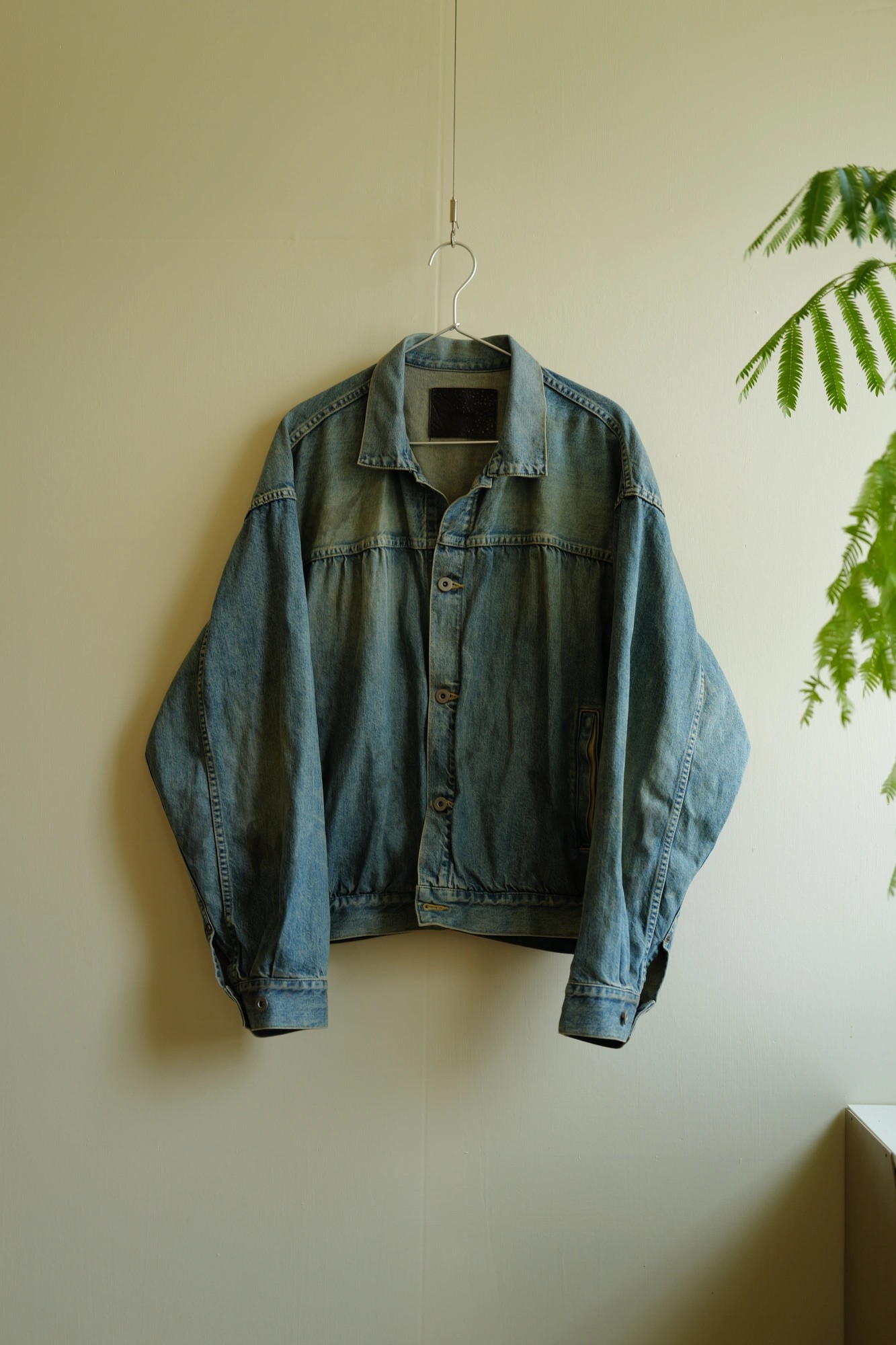 refomed OLD MAN DENIM JACKET "USED"