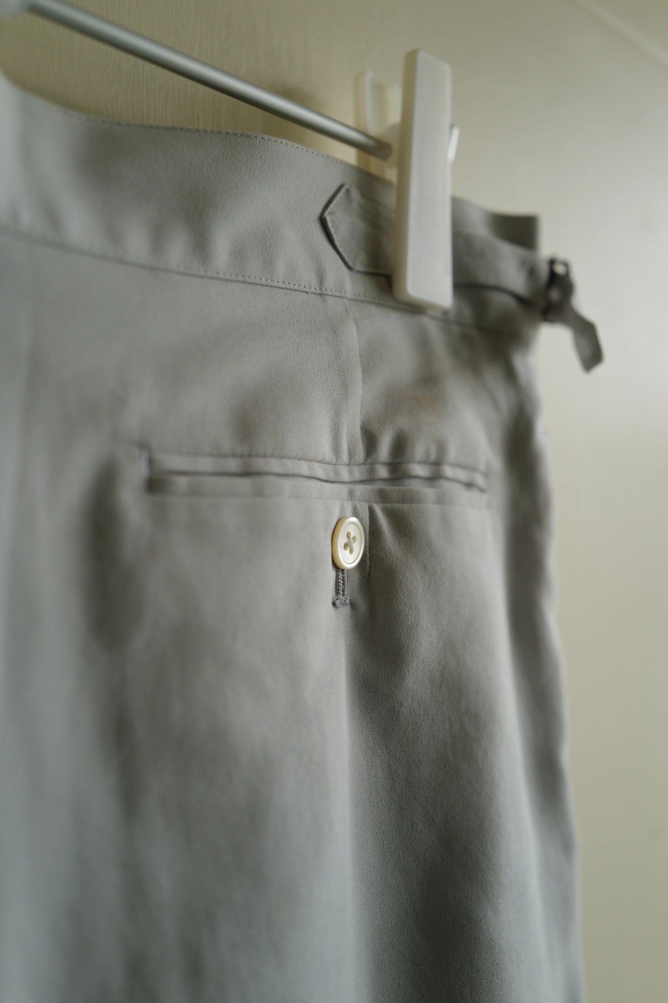 AURALEE Shuttle Georgette Cloth Double Shorts — 5