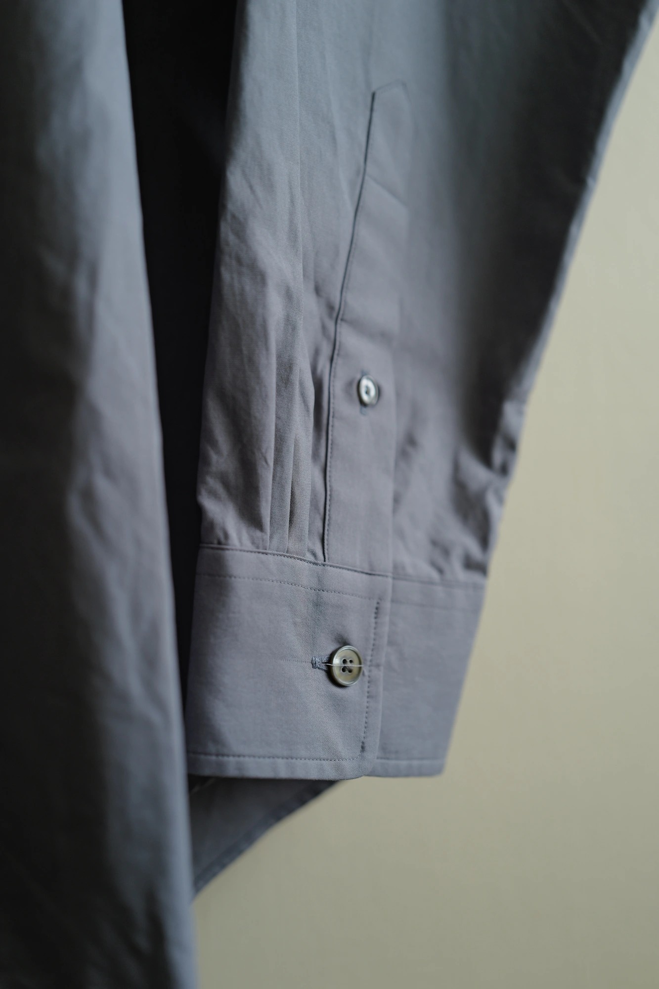 AURALEE Washed Finx Twill Shirt — 4