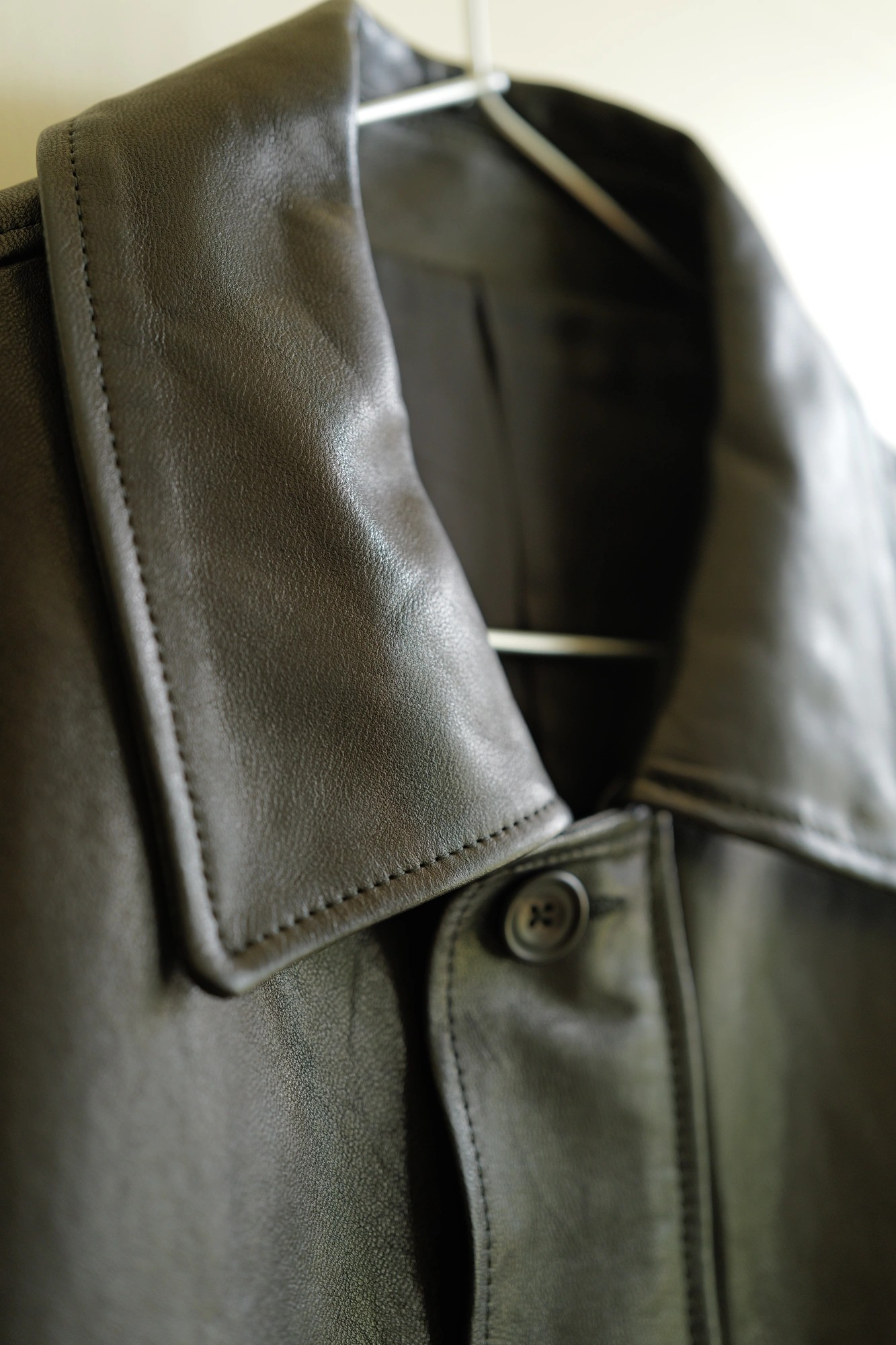 stein LEATHER ZIP JACKET — 3