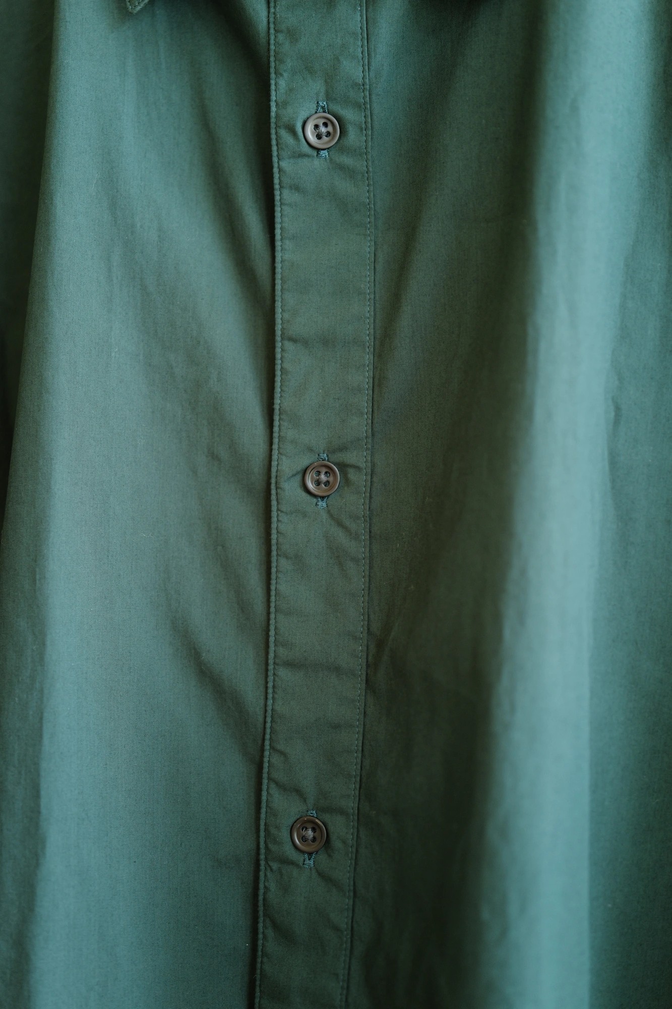ATON COTTON LAWN OVERSIZED SHIRT — 4